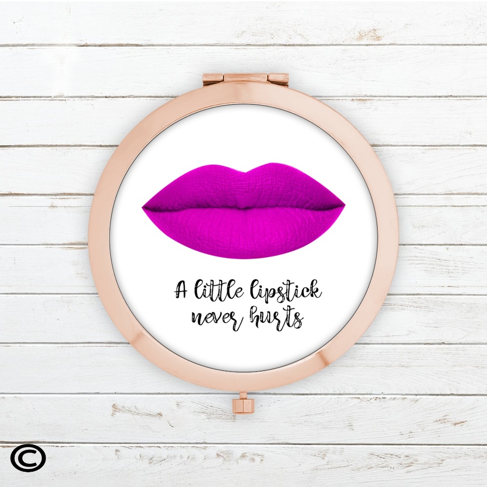 Funny Motivational Compact Mirrors